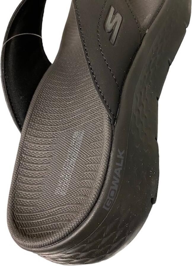 Skechers Slipper Go Walk Flex Vallejo 229202 BBK Black Machine Washable