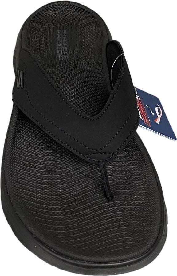 Skechers Slipper Go Walk Flex Vallejo 229202 BBK Black Machine Washable - Foto 3