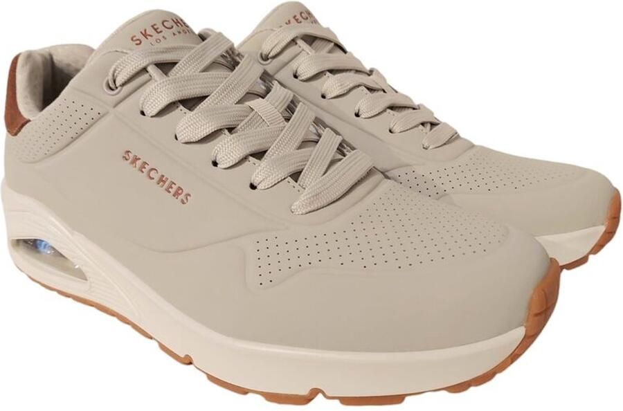 Skechers Sneaker 183004 NAT UNO Suited On Air Natuur