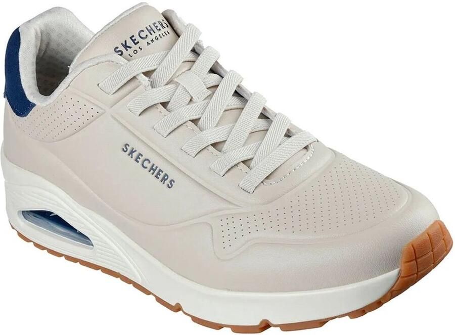 Skechers Sneaker 183007 NTBL UNO Tailored Natural Blauw