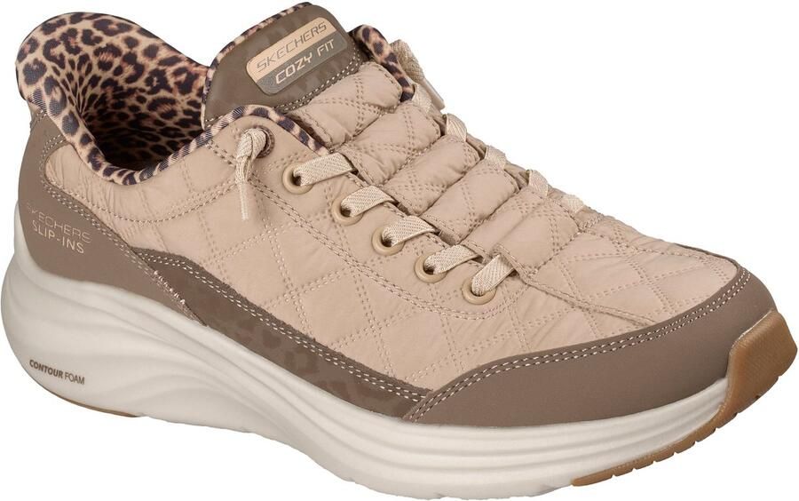 Skechers -Dames beige sneakers