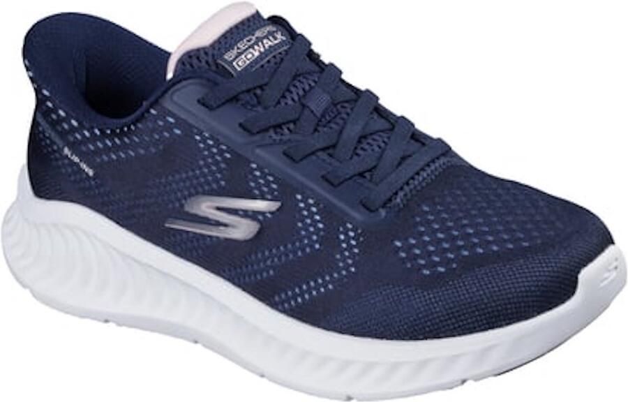 Skechers Slip-on sneakers GO WALK NOW-KHLOE Vrijetijdsschoen met hielkussen en slip-in technologie