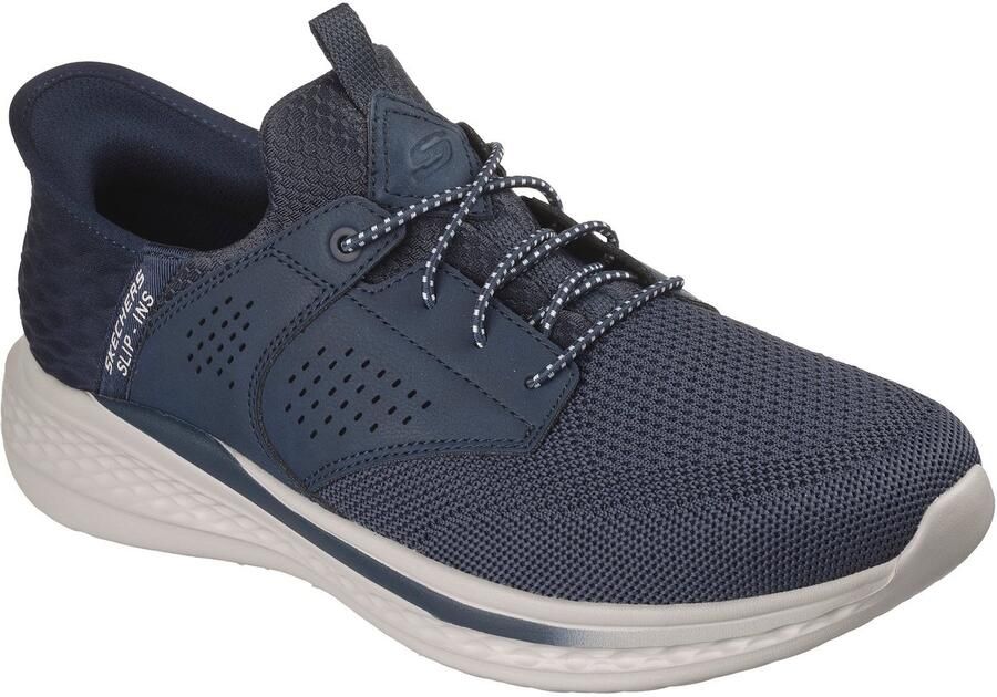 Skechers -Heren blauw donker sneakers