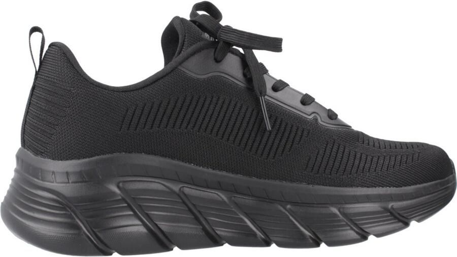 Skechers BOBS B FLEX HI FLYING HI Sneakers Platform Dames Zwart 117385 BBK