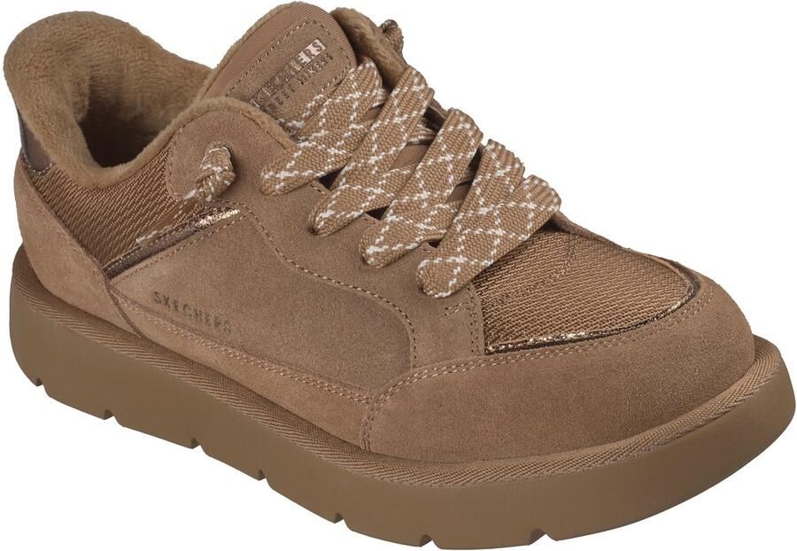 Skechers art. 190196 CSNT Keepsakes Cozy Street Hiker EZ cognac suede slipin dames - Foto 2