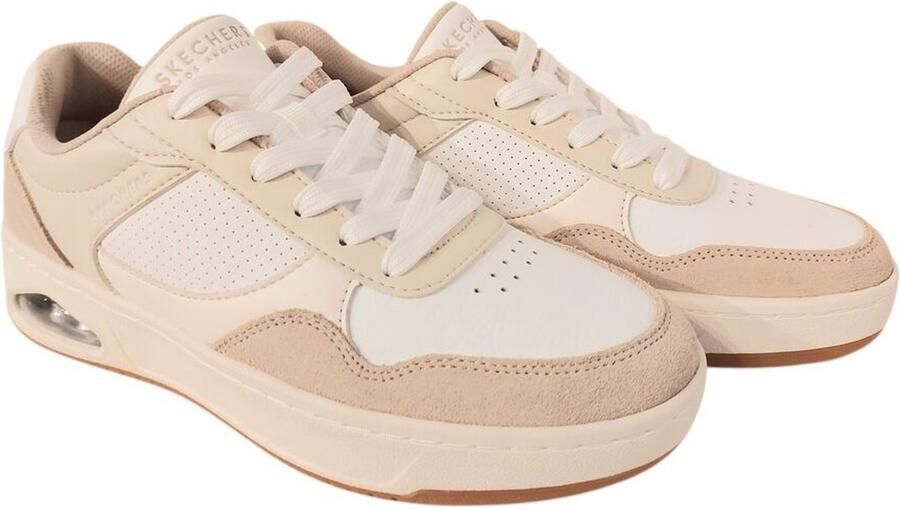 Skechers Sneaker UNO Out of Sight 183158 WNT Wit Naturel Zand