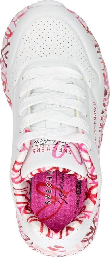 Skechers Street UNO LITE LOVEY LUV Sneakers JGoldcrown wit - Foto 16