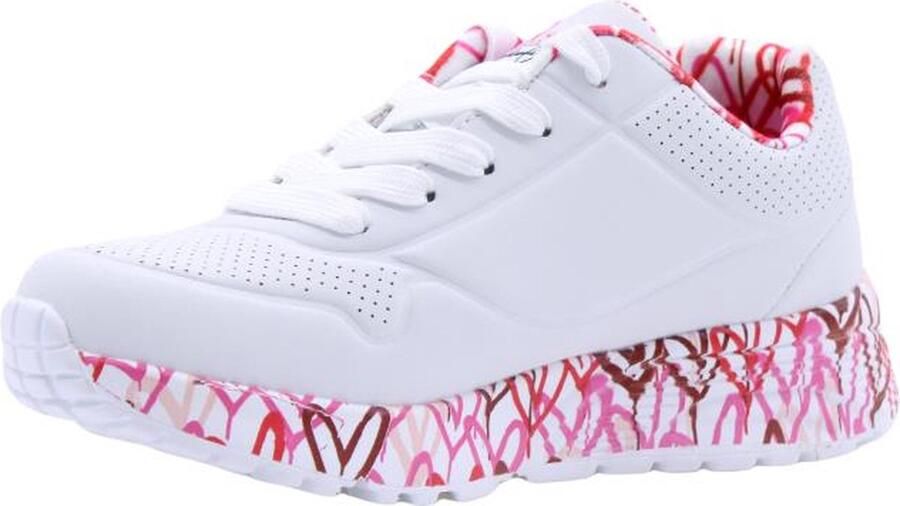 Skechers Uno Lite 314976L WRPK voor Wit Sneakers Sportschoenen - Foto 7