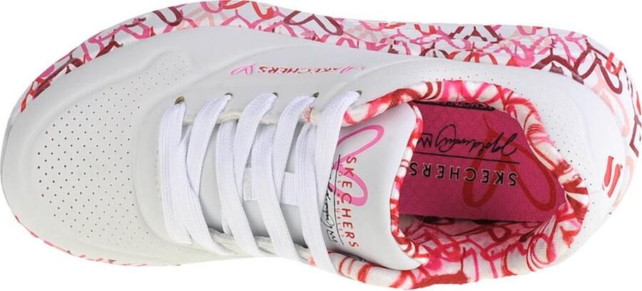 Skechers Uno Lite 314976L WRPK voor Wit Sneakers Sportschoenen - Foto 16