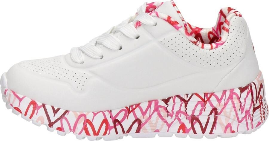 Skechers Uno Lite 314976L WRPK voor Wit Sneakers Sportschoenen - Foto 13