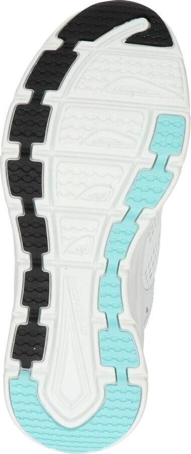 Skechers D'Lux Walker dames sneaker Wit zwart - Foto 7