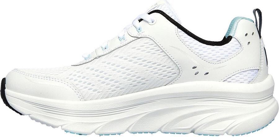 Skechers D'Lux Walker dames sneaker Wit zwart - Foto 6