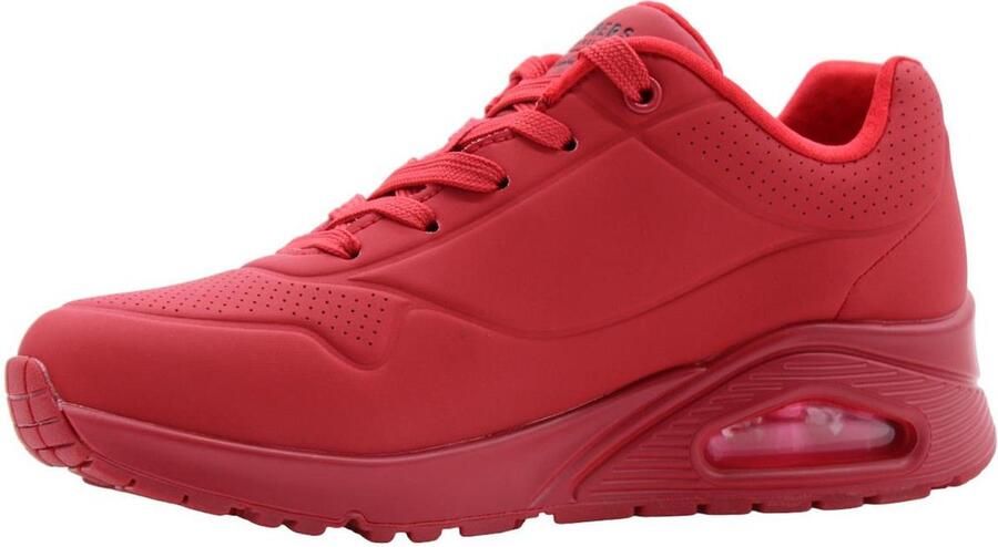Skechers Sneakers UNO DRIPPING IN LOVE met hart-graffiti-print vrijetijdsschoen lage schoen veterschoen - Foto 7
