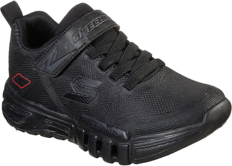 Skechers Flex-Glow 90542L-BBK voor een jongen Zwart Sneakers Sportschoenen - Foto 2