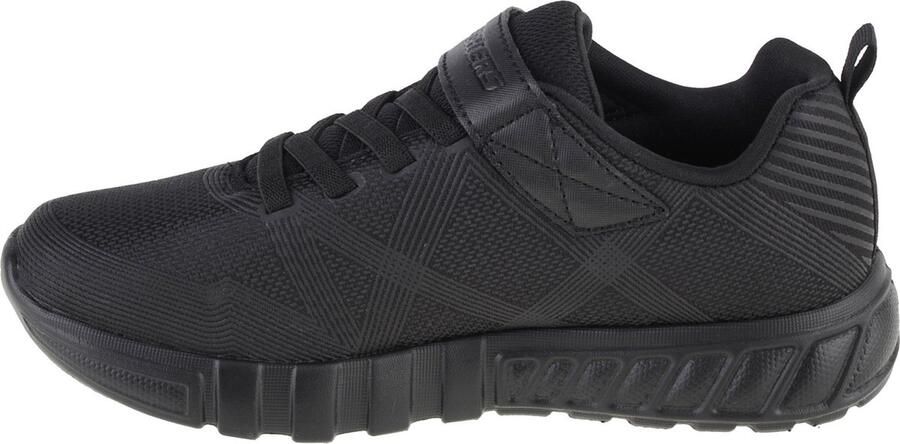 Skechers Flex-Glow 90542L-BBK voor een jongen Zwart Sneakers Sportschoenen - Foto 5