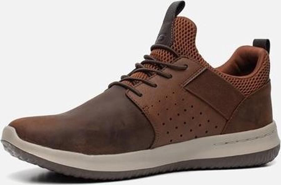Skechers Delson Axton Heren Veterschoenen Bruin - Foto 5
