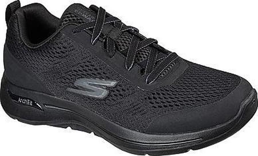 Skechers GO WALK ARCH FIT-IDYLLIC Mens Black Black - Foto 6