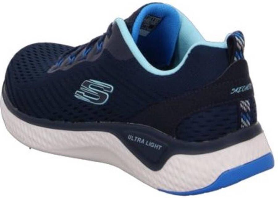 Skechers Sport Dames SOLAR FUSE COSMIC VIEW Sneakers Dames Blauw - Foto 2