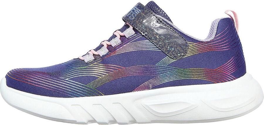 Skechers Lights Glow Brites Sneakers Blauw Dames - Foto 3