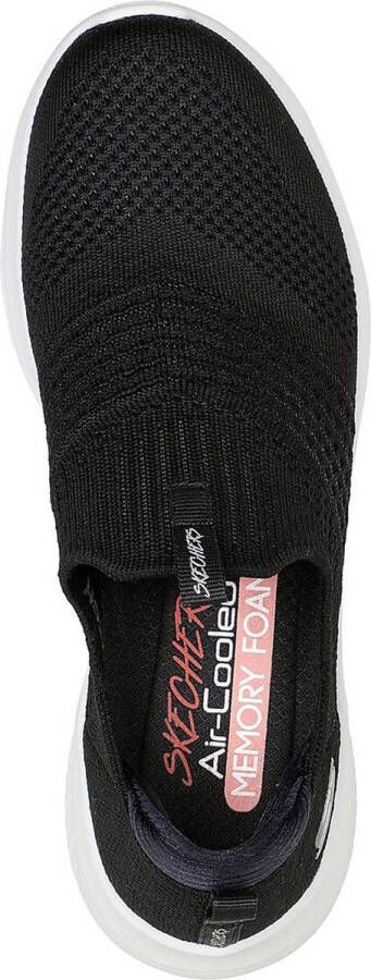 Skechers Ultra Flex 3.0 dames instapper Zwart wit - Foto 9