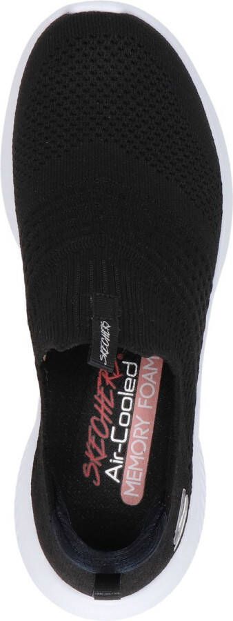 Skechers Ultra Flex 3.0 dames instapper Zwart wit - Foto 10