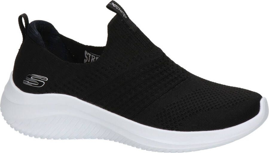 Skechers Ultra Flex 3.0 dames instapper Zwart wit - Foto 5