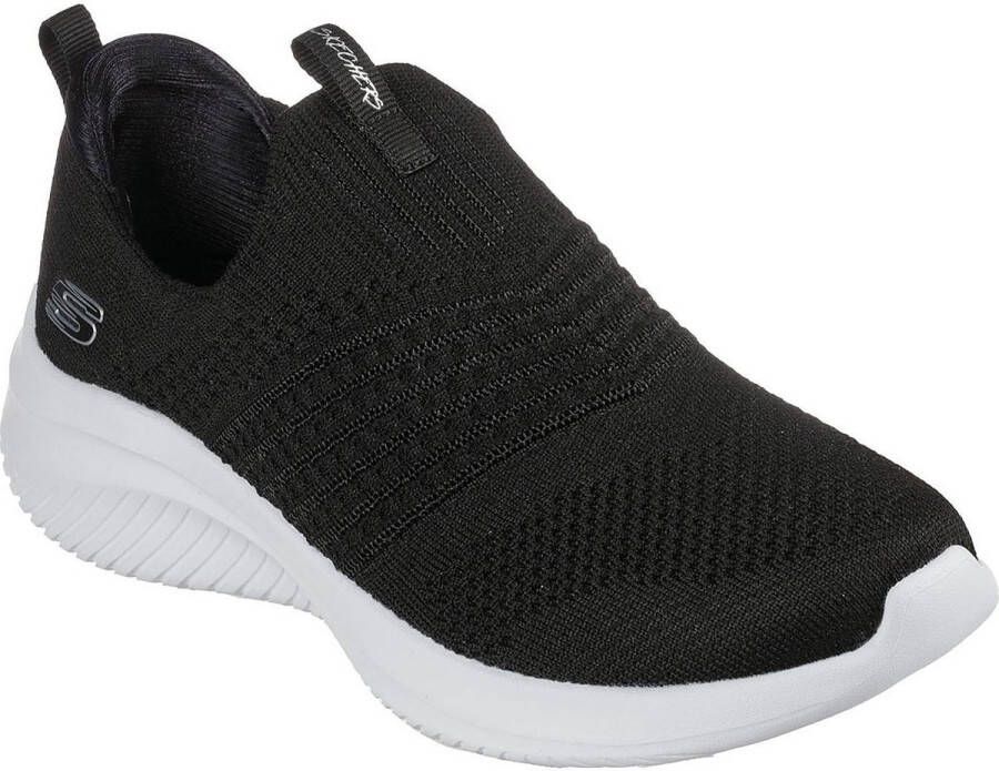 Skechers Ultra Flex 3.0 instapper Zwart wit