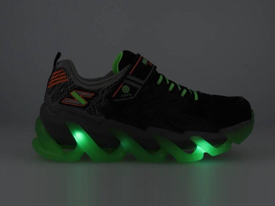 Skechers S Lights Mega Surge Jongens Sneakers Black Lime - Foto 2