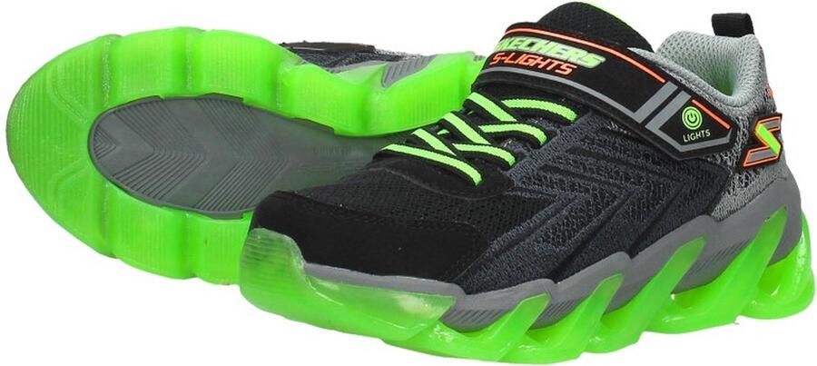 Skechers S Lights Mega Surge Jongens Sneakers Black Lime - Foto 11