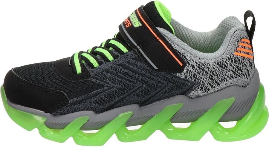 Skechers S Lights Mega Surge Jongens Sneakers Black Lime - Foto 9