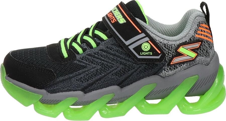 Skechers S Lights Mega Surge Jongens Sneakers Black Lime - Foto 10