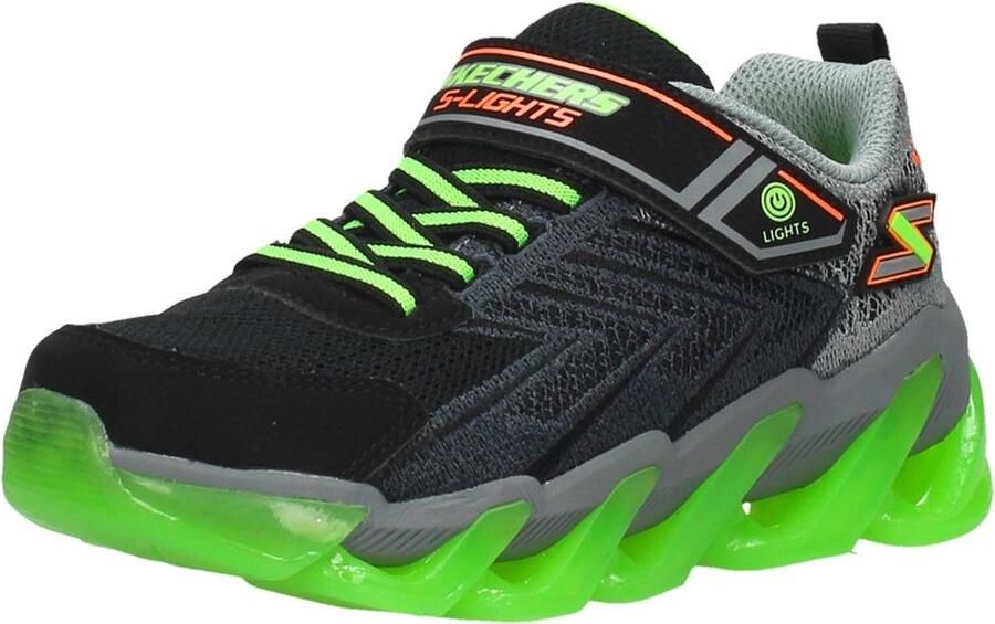 Skechers S Lights Mega Surge Jongens Sneakers Black Lime - Foto 7