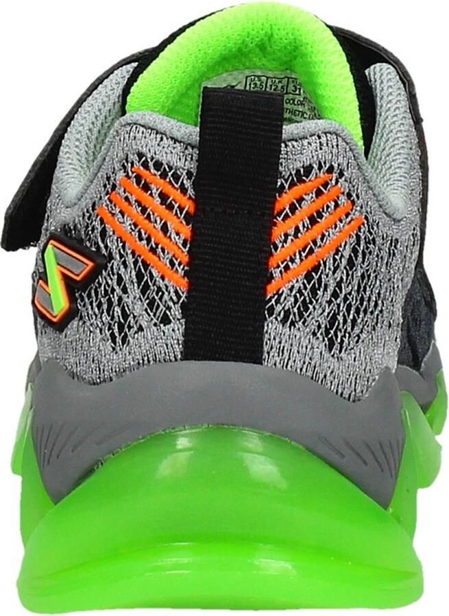 Skechers S Lights Mega Surge Jongens Sneakers Black Lime - Foto 3