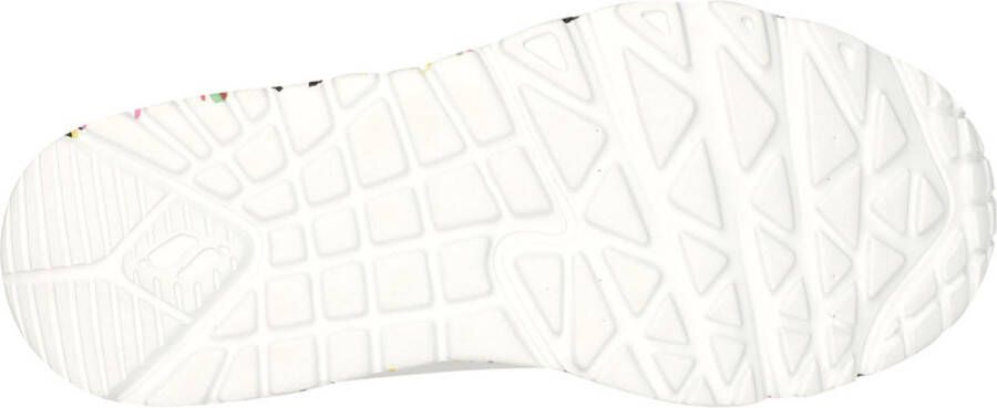 Skechers Uno Light sneakers wit multi Meisjes Imitatieleer Hartjes 32 - Foto 12