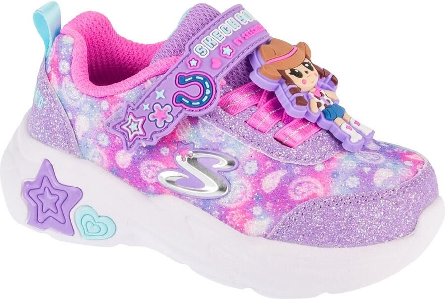 Skechers Snuggle Sneaks Skech Squad voor meisje Roze Sneakers Sportschoenen