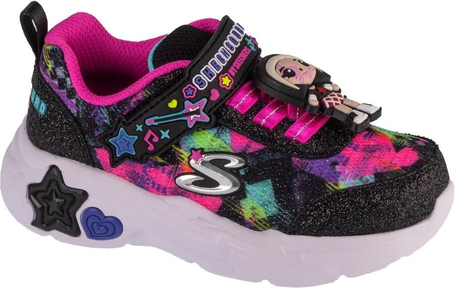 Skechers Snuggle Sneaks Skech Squad voor meisje Zwart Sneakers