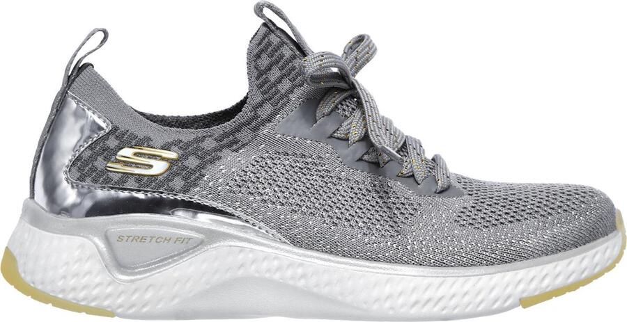 Skechers Solar Fuse Gravity Experience Dames Sneakers Grijs