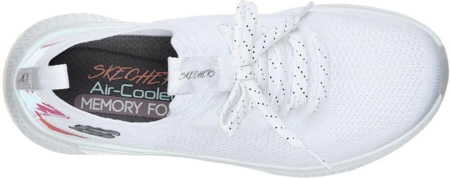 Skechers Solar Fuse Gravity Experience Dames Sneakers Wit - Foto 18