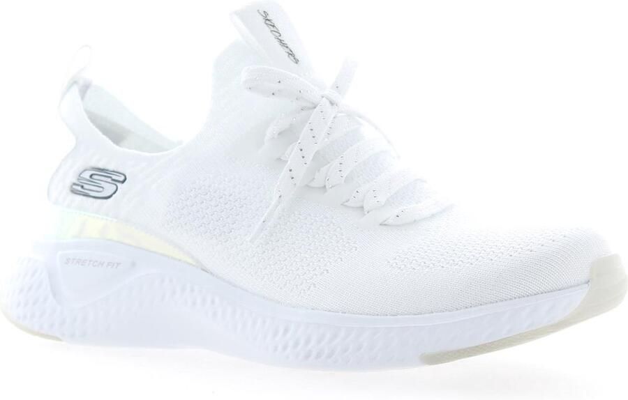 Skechers Solar Fuse Gravity Experience Dames Sneakers Wit - Foto 9