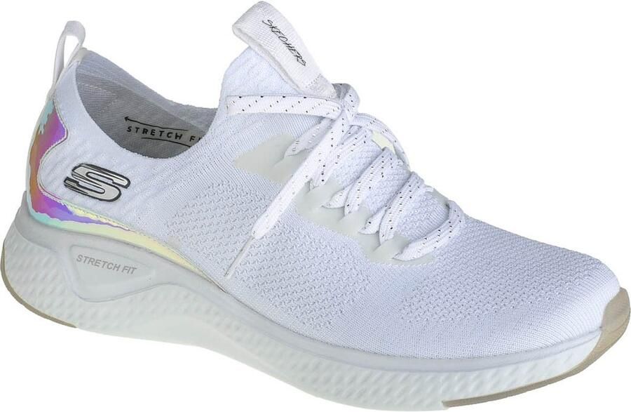 Skechers Solar Fuse Gravity Experience Dames Sneakers Wit - Foto 7