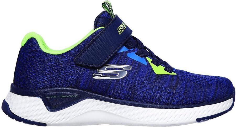 Skechers Solar Fuse Speed Blitz Jongens Sneakers Blauw