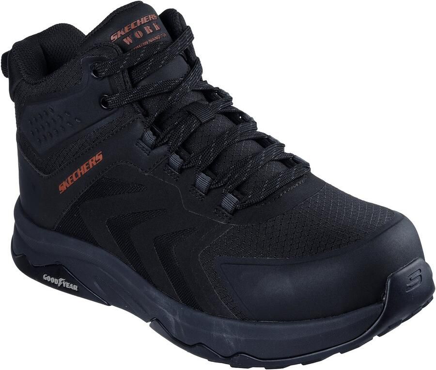 Skechers Work Skechers SPEED-FLEX TREKKER NORDOWN werkschoen voor heren 200256EC BKRD zwart rood