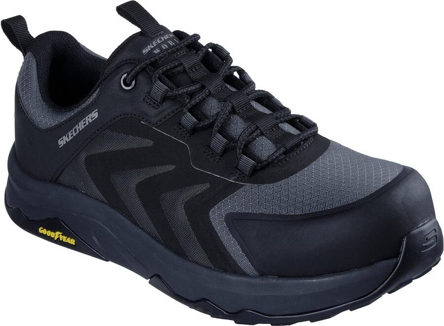 Skechers SPEED-FLEX TREKKER veiligheidssneaker voor heren 200255EC BLK zwart