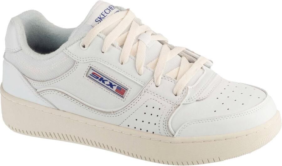 Skechers Sport Court 2.0 Crowne Mannen Wit Sneakers Sportschoenen