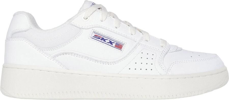 Skechers Sport Court 2.0 Crowne Mannen Wit Sneakers Sportschoenen