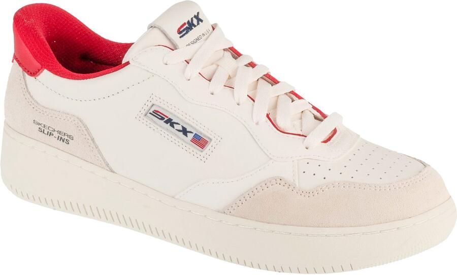 Skechers Slip-on sneakers SPORT COURT 2.0-KONOR in hoogwaardige leder-mix