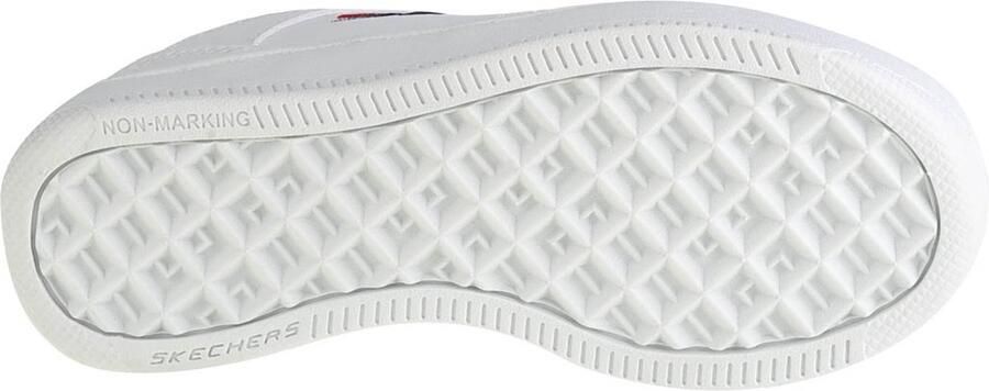 Skechers Sport Court 92 405696L-WHT voor een jongen Wit Sneakers Sportschoenen - Foto 3