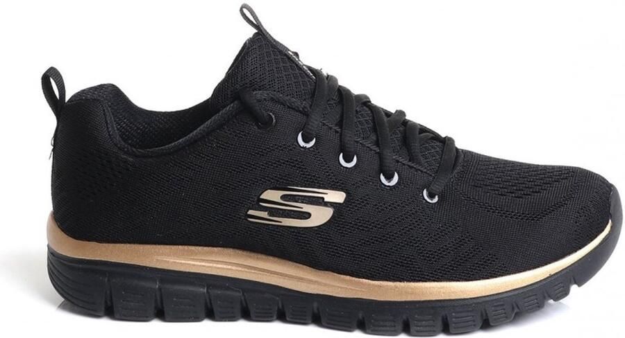 Skechers Sneakers Graceful Get Connected met memory foam vrijetijdsschoen halfschoen veterschoen - Foto 3