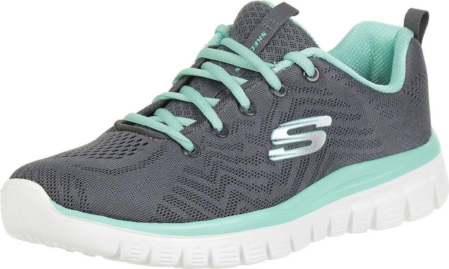 Skechers Sport GRACEFUL GET CONNECTED Sneakers Damesschoenen Grijs