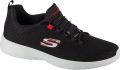 Skechers Slip-on sneakers DYNAMIGHT Slipper vrijetijdsschoen trainingsschoen met memory foam binnenzool - Zwart